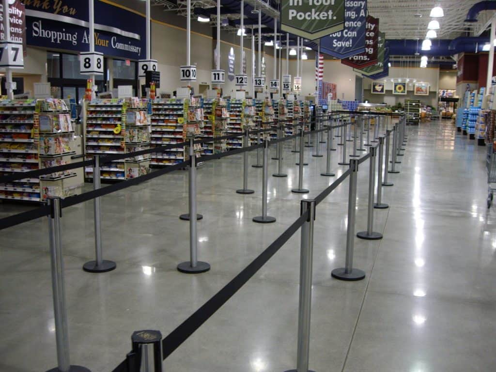 Commissary Concrete Floor Polishing